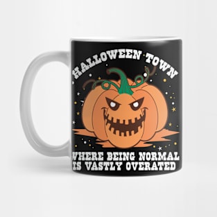 Halloween Town Pumpkin Mug